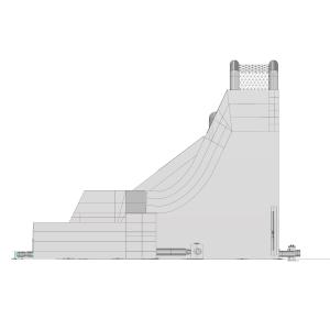 Combination Unit Inflatable Interactive Games Jump & Slide CE EN14960 SCT EN71