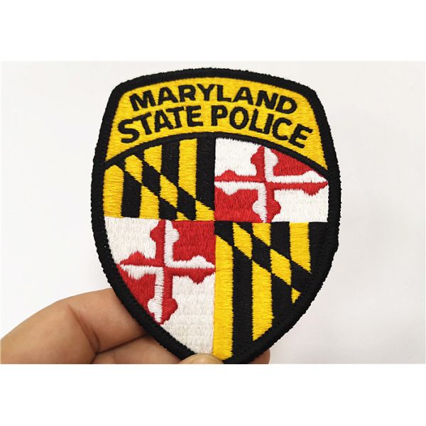 Quality Security Uniforms Embroidered Badge Patches Sew On Patches For Jackets wholesale