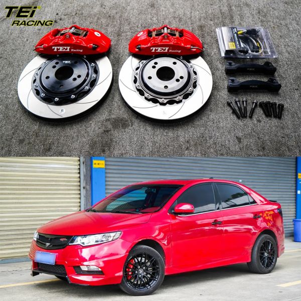 Front Big Brake Kit 4 Piston Caliper with 330x28mm rotor BBK auto brake system