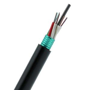China GYTS-6B1.3 6 Core Single Mode Armoured GYTS Fiber Optical Cable For Underground on sale