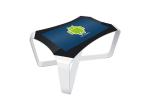 43 Inch LCD Screen Multi Touch Interactive Table Smart Display X Shaped For