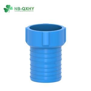 2-6 Inch Blue Layflat Hose Fittings Plastic End Plug PP End Cap PVC Coupling for