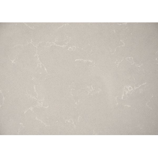 Grey Color Carrara Artificial Quartz Stone Countertop for Commerical application