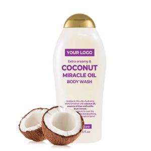 Moisturizing Extra Creamy Coconut Miracle Oil Ultra Deep Cleansing And Refreshing Body Wash Shower Gel