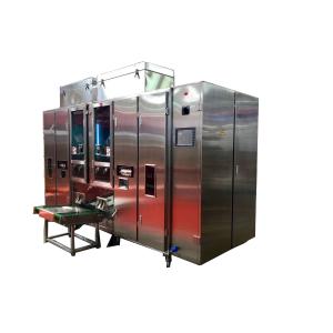 4000-6000 Pouch/Hr 2 Head Aseptic Pouch Packing Machine For Milk Juice Bean Milk