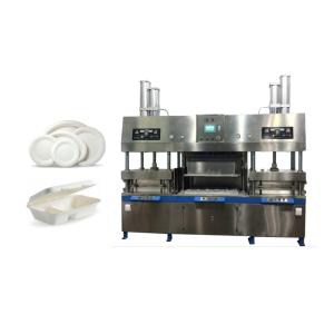 Cheap Pulp Molding Non Plastic Clamshell Lunch Box Machine Semi Automatic for sale