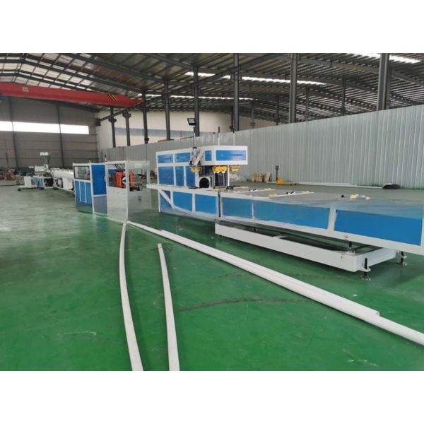 UPVC Drainage Pipe Production Line with Online Socketing Machine