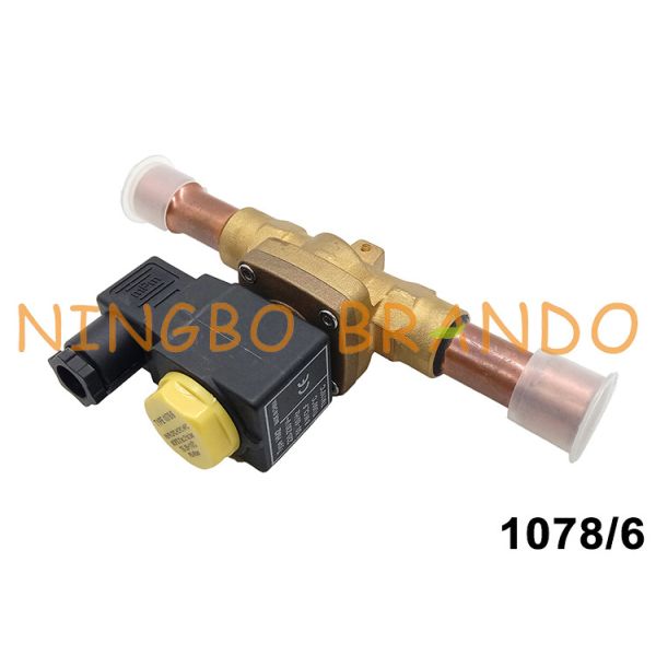 Quality 1078/6 3/4'' Welding Refrigeration Solenoid Valve Castel Type wholesale