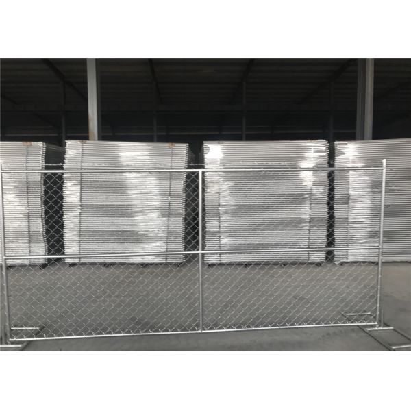 Quality 72" tall x 144" width /6'x12' temporary chain link fence 1.625' tube wall thick 1.2 1.6mm and 1.8mm etc wholesale