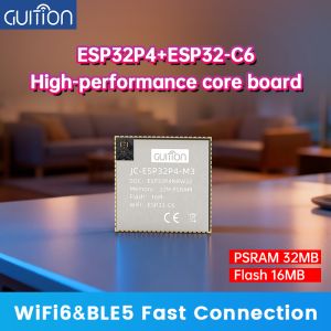 Cheap JC-ESP32P4-M3-C6 Dual core RISC-V+Wi Fi 6: ESP32-P4 high-performance minimal system core board for sale