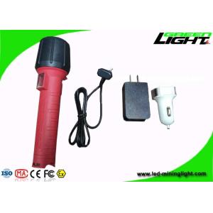 1300lum LED Flashlight Torch Flame Resistant 25000Lux Uv Black Waterproof IP68