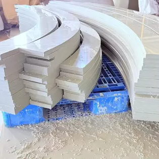 Construction Plastic Polypropylene Panel Smooth Or Textured Surfacefinish Ideal