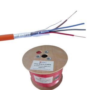 4 x1.5 1.5mm 2cores Shield FPLR Type-Power Limited Fire Alarm Cable with Al/Foil Shield