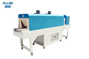 Cheap bottles PE Film Packaging Machines , Semi Automatic Shrink Sleeve Wrapping Machine for sale