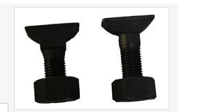 Q235 5.6 8.8 Class HS26 / HS32 Railway Bolt Plain Railroad Bolts