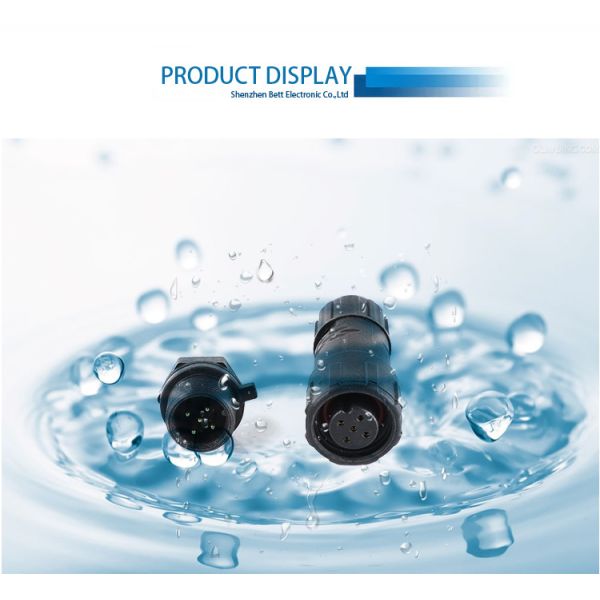 Automotive 300V 7 8 9 Pin M14 panel mount nylon Board-to-wire assembly welding Waterproof Plugs And Sockets