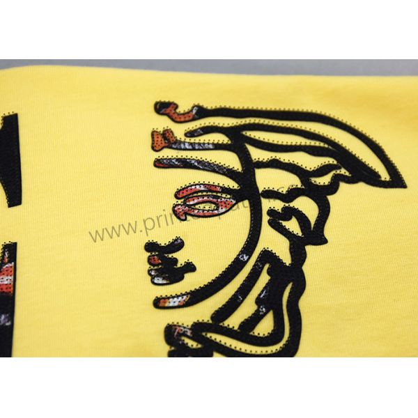 Raised Stretchable Silicone Heat Transfer Sticker OEKO-TEX