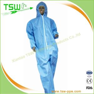 Breathable Disposable Microporous Coverall With Elastic Cuff