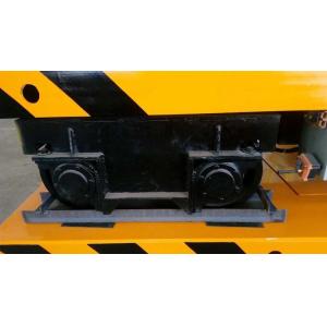 10 Ton Auto Workshop Equipment Flat Rail Transfer Cart Or Motorized Trolley