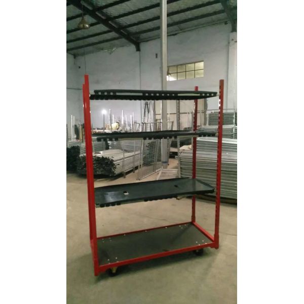 Quality TC0131 Danish Trolley Shelves Horticultural Sector Flower Steel Roll wholesale