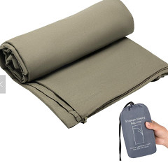 Grey Portable Small pack Urgency Lightweight Backpacking Sleeping Bag