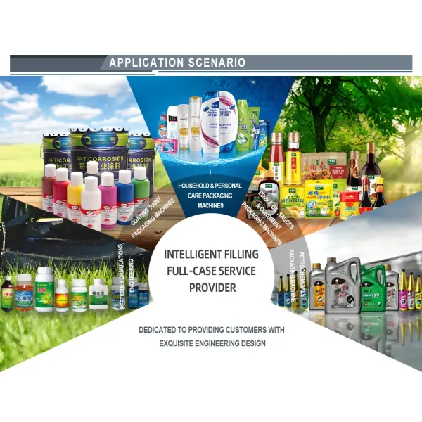 Advanced Dual-Line Piston Filling Machine for Hand Sanitizer Production