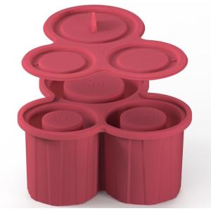 3 Pcs Silicone Cylinder Ice Mold for Tumbler Cup and Easy-To-Release Silicone