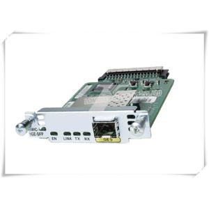1 Port Dual Mode Cisco SPA Card High - Speed SFP100M / 1G EHWIC-1GE-SFP-CU