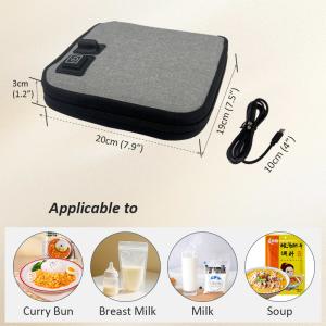 Electric Food Heating Bag Customizable Temperature Control For Optimal Warming