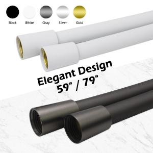 Super Soft Extra Long Kink-Free Silicone Handheld Shower Hose Extension 360