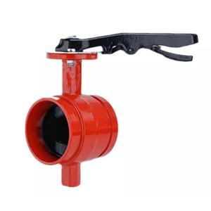 Water Grooved Butterfly Valve with High Capacity and 20000 Pc/month Capacity