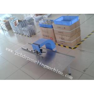 Cheap 1.0 - 3.5mm Thick PCB Separator Machine With Conveyor , PCB Board Cutting Tools for sale