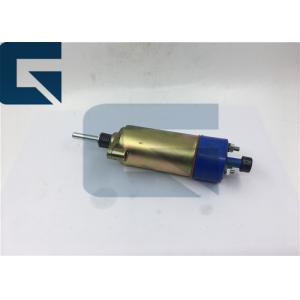 E330 E330B E330C Excavator Engine Parts , Fuel Flameout Stop Shutoff Solenoid