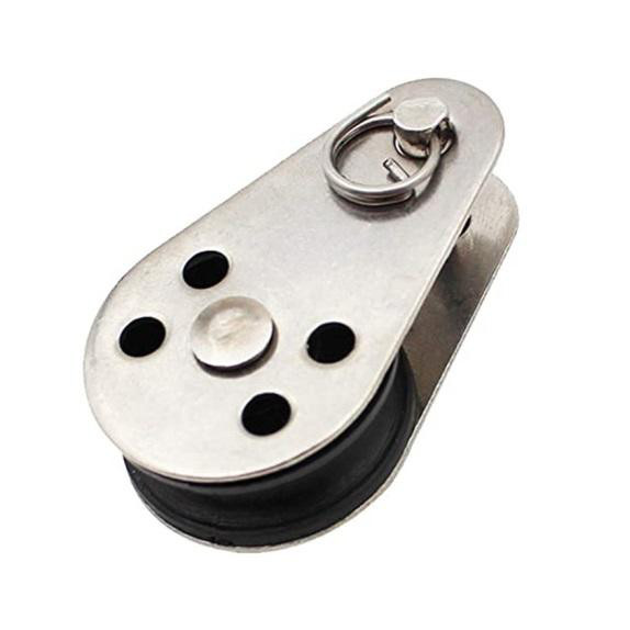 Quality Newest Pulley Block for Heavy Industry Stainless Steel 8252 Single Block Nylon Sheave wholesale