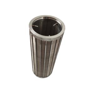 China Length 500mm 0.4mm Slot Sediment Filter Cartridge Resistance To Clogging on sale