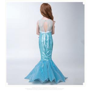 High Elasticity Little Mermaid Fish Tail Costume Durable Fade Resistant Fabric