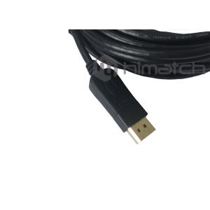 Black Displayport 1.2 Cable DP Male To HDMI Male Cable Support 3D And 4K
