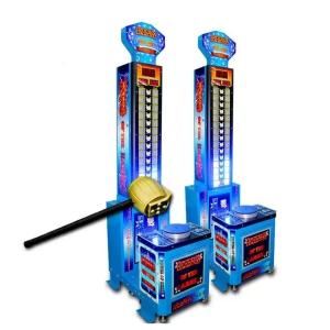 Coin Operated Amusement High Striker Arcade Hammer Machine UK Plug
