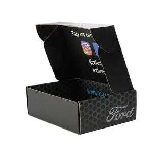 Black Color Custom Subscription Boxes Logo Printing for Retail Packaging