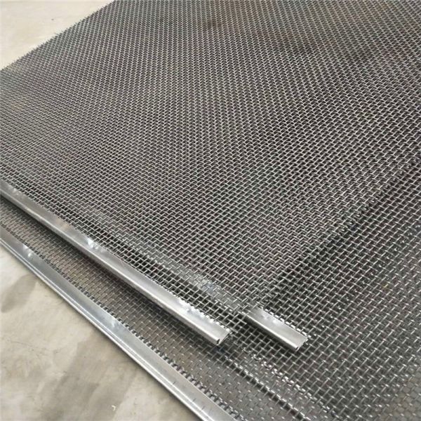 Quality 65MN Stainless Steel Mine Sieving Mesh Vibrating Screen Mesh For Quarry wholesale