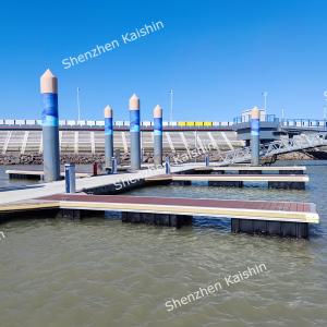 Marinas Aluminum Floating Pontoon Customized 6061 Private Dock Pier