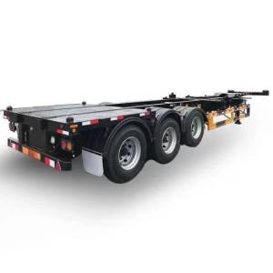 Heavy Load Capacity Trailer Skeleton Parts Container Transportation