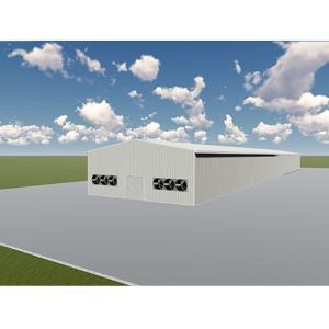 Industrial Steel Structure Barn Easy Operation Modern Steel Frame Structure