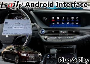 Cheap Multi Language Android Navigation Device Video Interface For Lexus LS LS500 LS500H 2019-2020 for sale