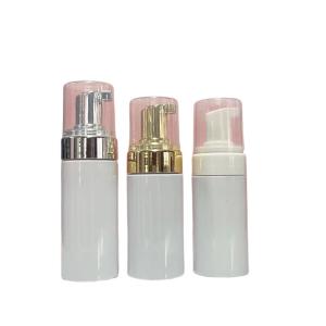 Customized Plastic Foam Pump Bottle 30ml 50ml 60ml 100ml 150ml 200ml White PET