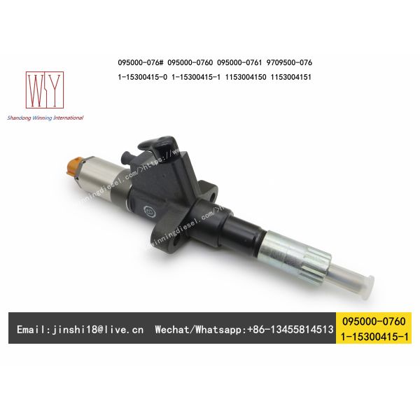 Denso Genuine and New Fuel Injector 095000-076# 095000-0760 095000-0761 9709500-076 for 1-15300415-0 1-15300415-1 115300