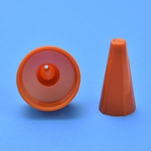 Ribbed Closure Twist Off Cap , 24mm Squeeze Bottle Lids