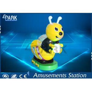 Bee Shape Kids Coin Operated Game Machine Water Shooting Song Play