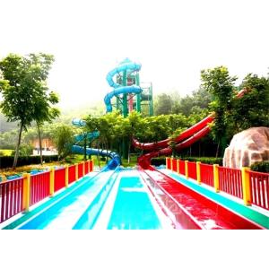 Smooth Anti Ultraviolet High Speed Water Slide 1 Rider / Time