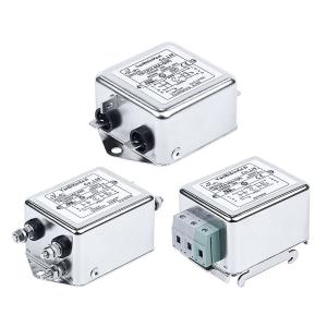 20A Single Phase EMI Filter High-Frequency Noise Absorption Power Filter With